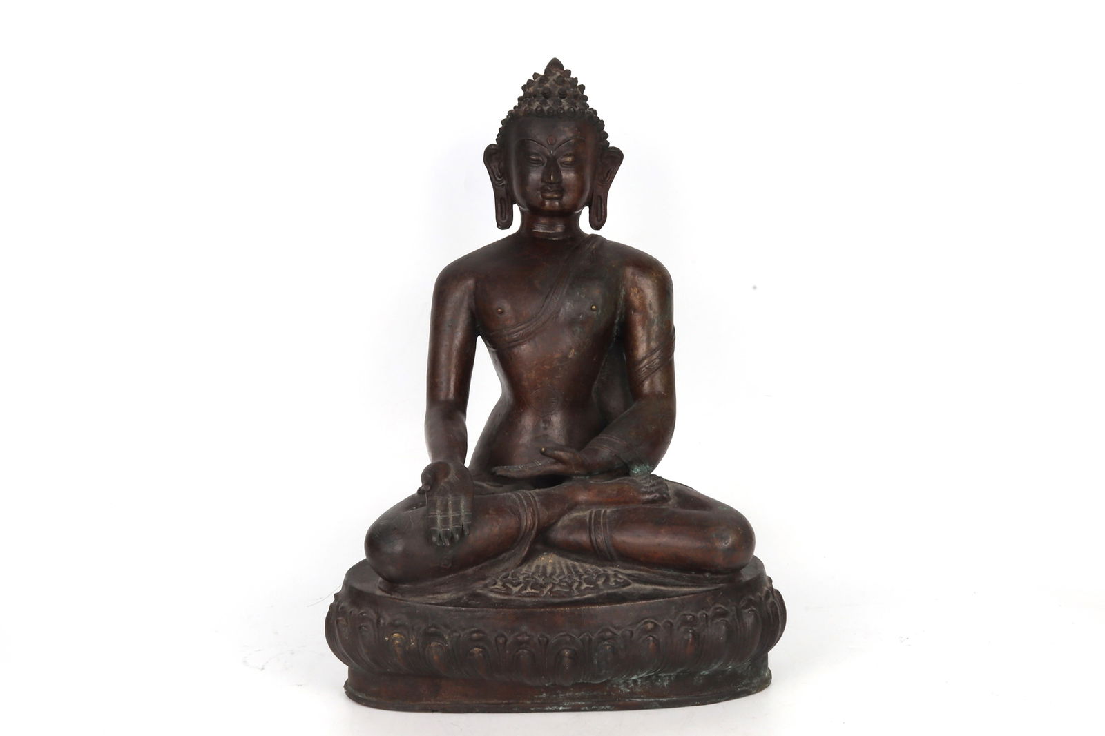 Bronze Buddha Figure China (1 of 3)