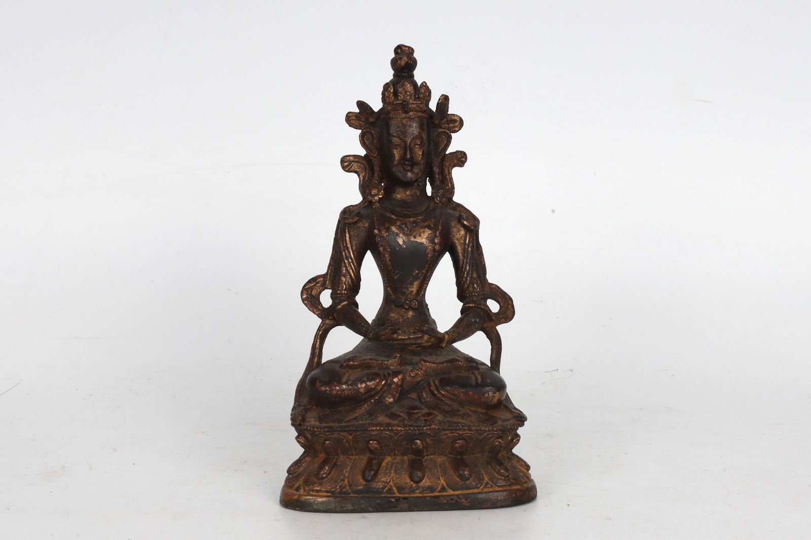 Gilt Bronze Tibetan Buddha Tibet (1 of 3)
