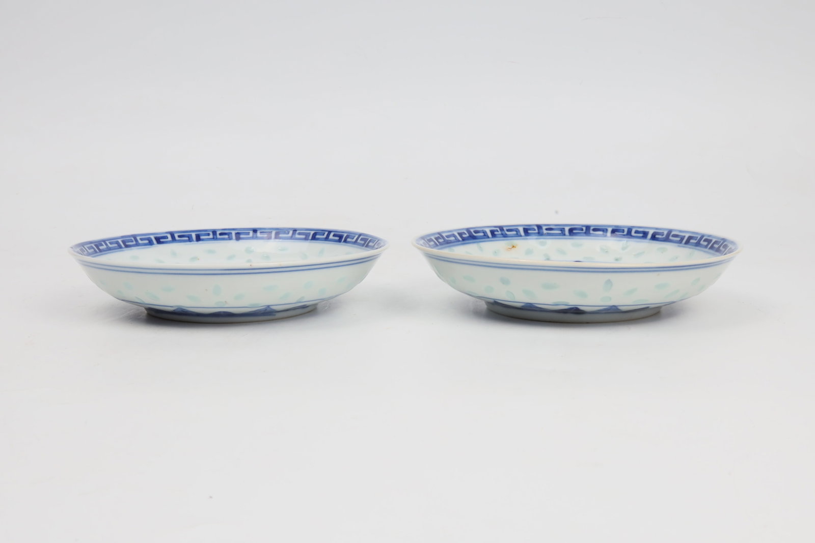 A Pair of Blue and White Shallow Dishes China 20th Century (1 of 5)