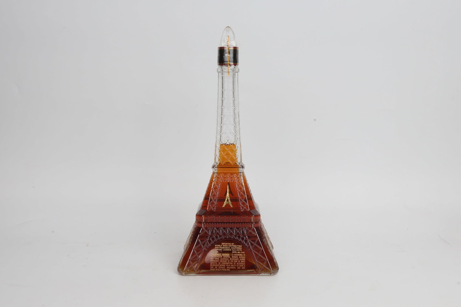 Cebon Cognac Eiffel Tower bottle - 2