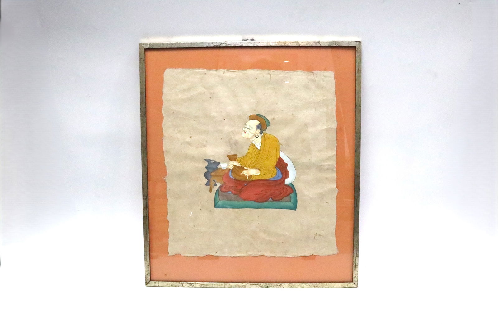 Sheepskin drawing of Arhat: Sheepskin Drawing of Arhat Dimensio