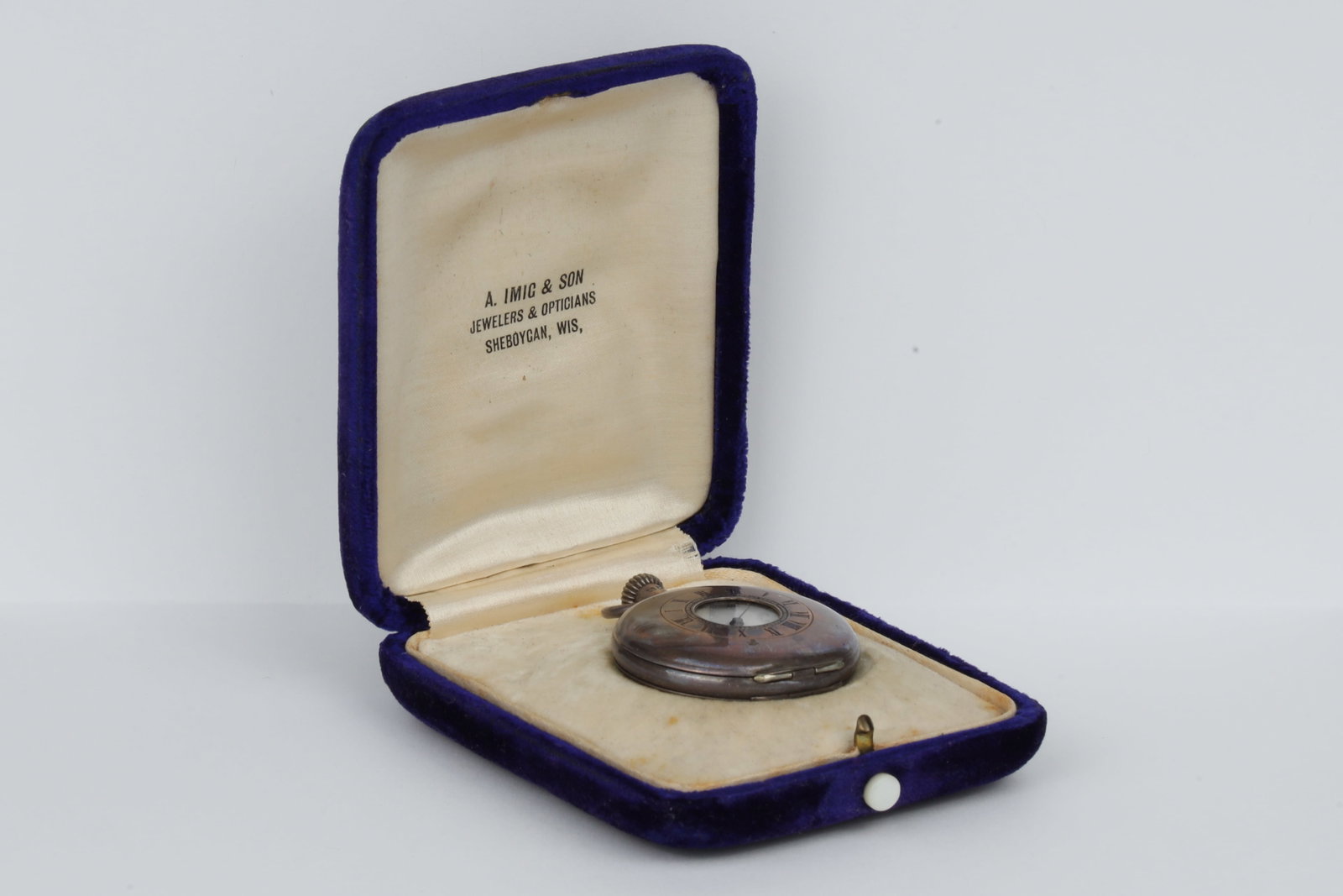 Waltham Half Hunter Silver Case Pocket Watch: Waltham Half Hunter Silver Case Pocket WatchMovement Serial Number: 8599630Grade: SeasideModel: 1891Estimated Production Date: 1898Size: 0sJewels: 11jMovement Setting: PendantWind Mechanism: