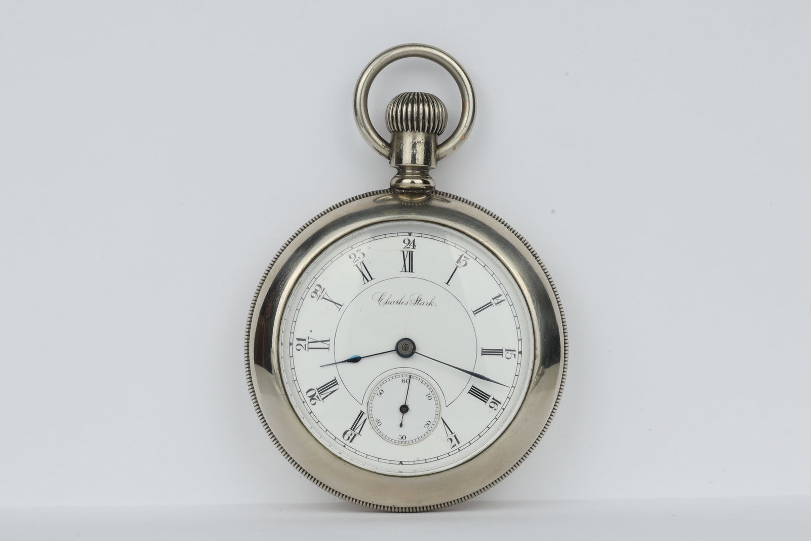 Aurora Pocket Watch: Aurora Pocket WatchMovement Serial Number: 130338Model: 3Estimated Production Year: 1887Size: 18sJewels: 15jMovement Setting: PendantWind Mechanism: PendantDimensions: 5.8cm Dia