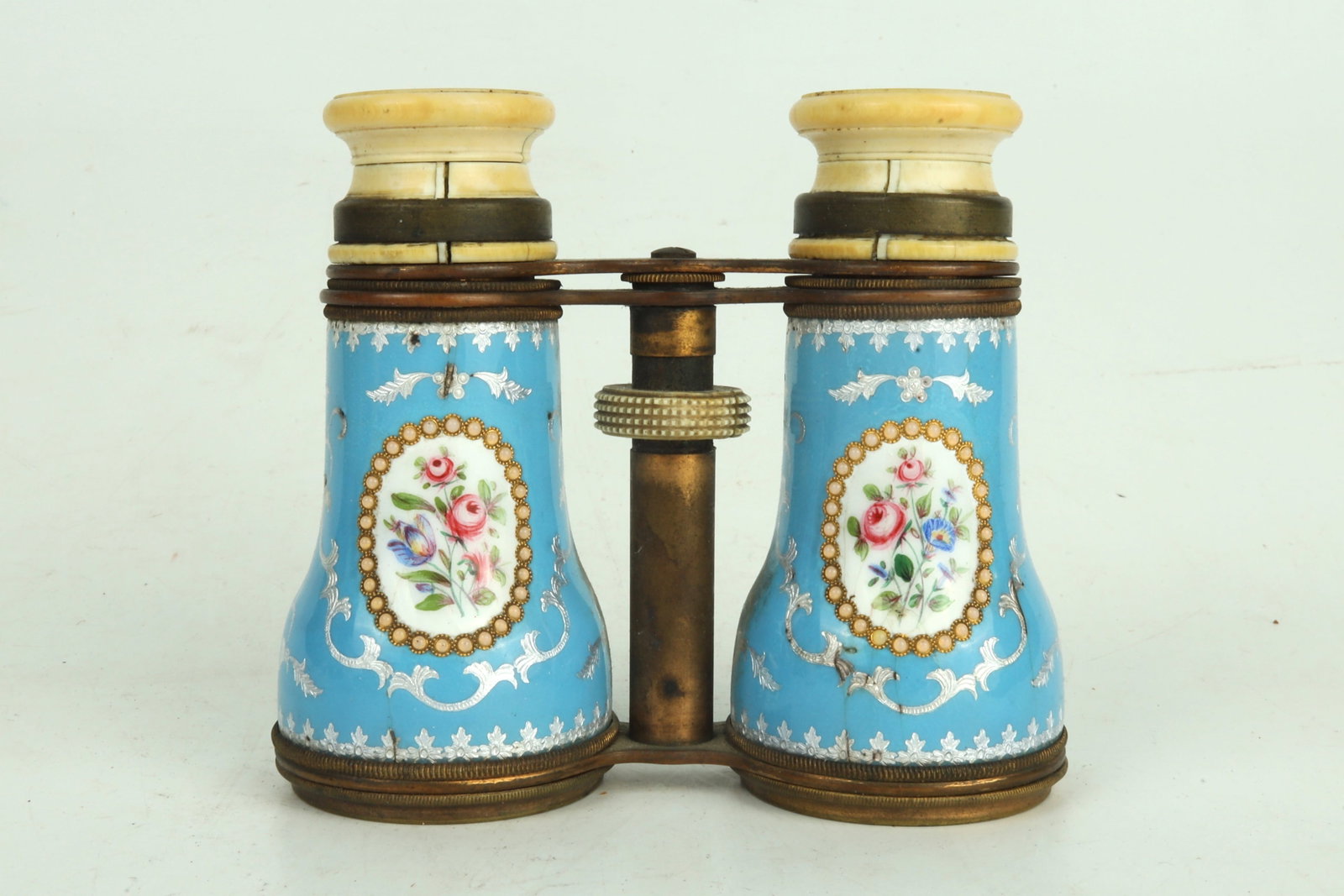 Two Bone Carved Opera Glasses - 2