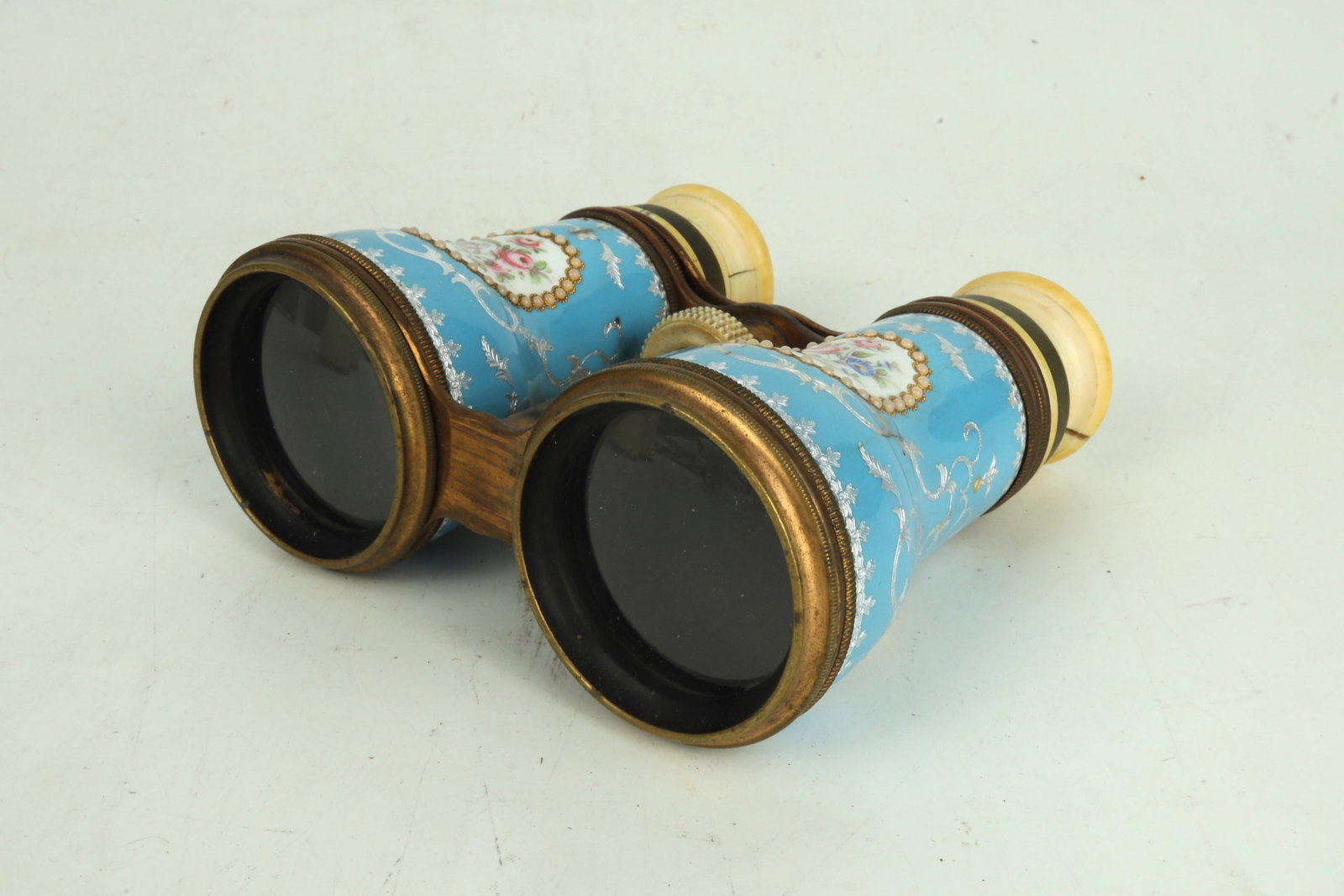 Two Bone Carved Opera Glasses - 4