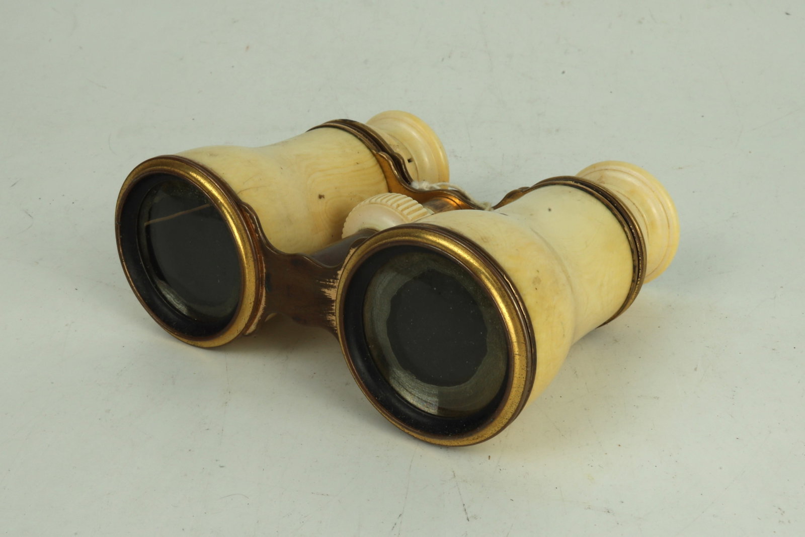 Two Bone Carved Opera Glasses - 7