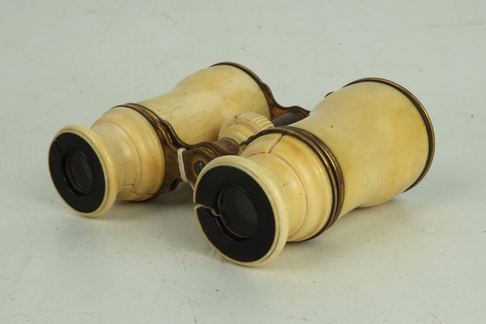 Two Bone Carved Opera Glasses - 8