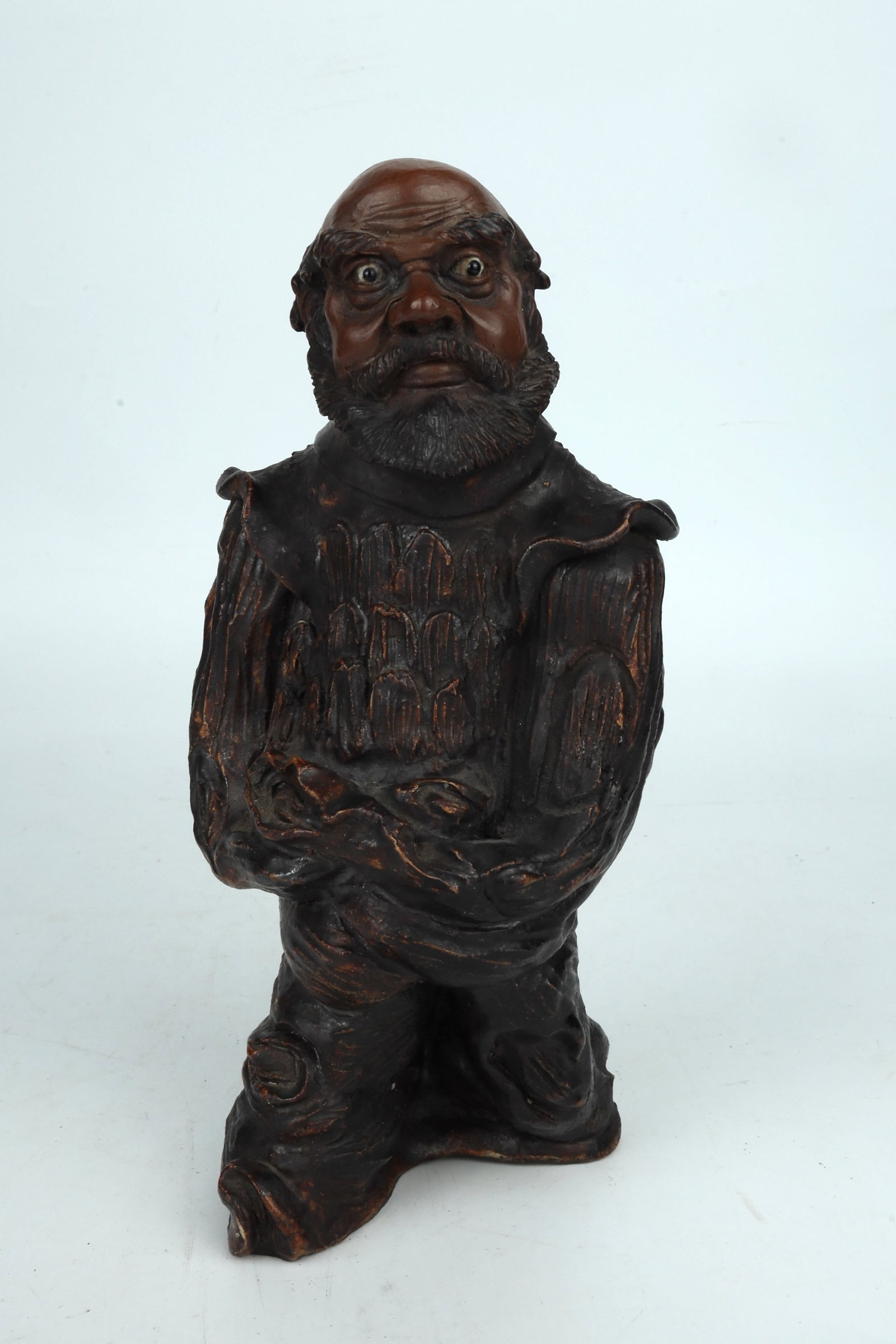 Porcelain Figure of Bodhidharma China Republic Period (1 of 7)