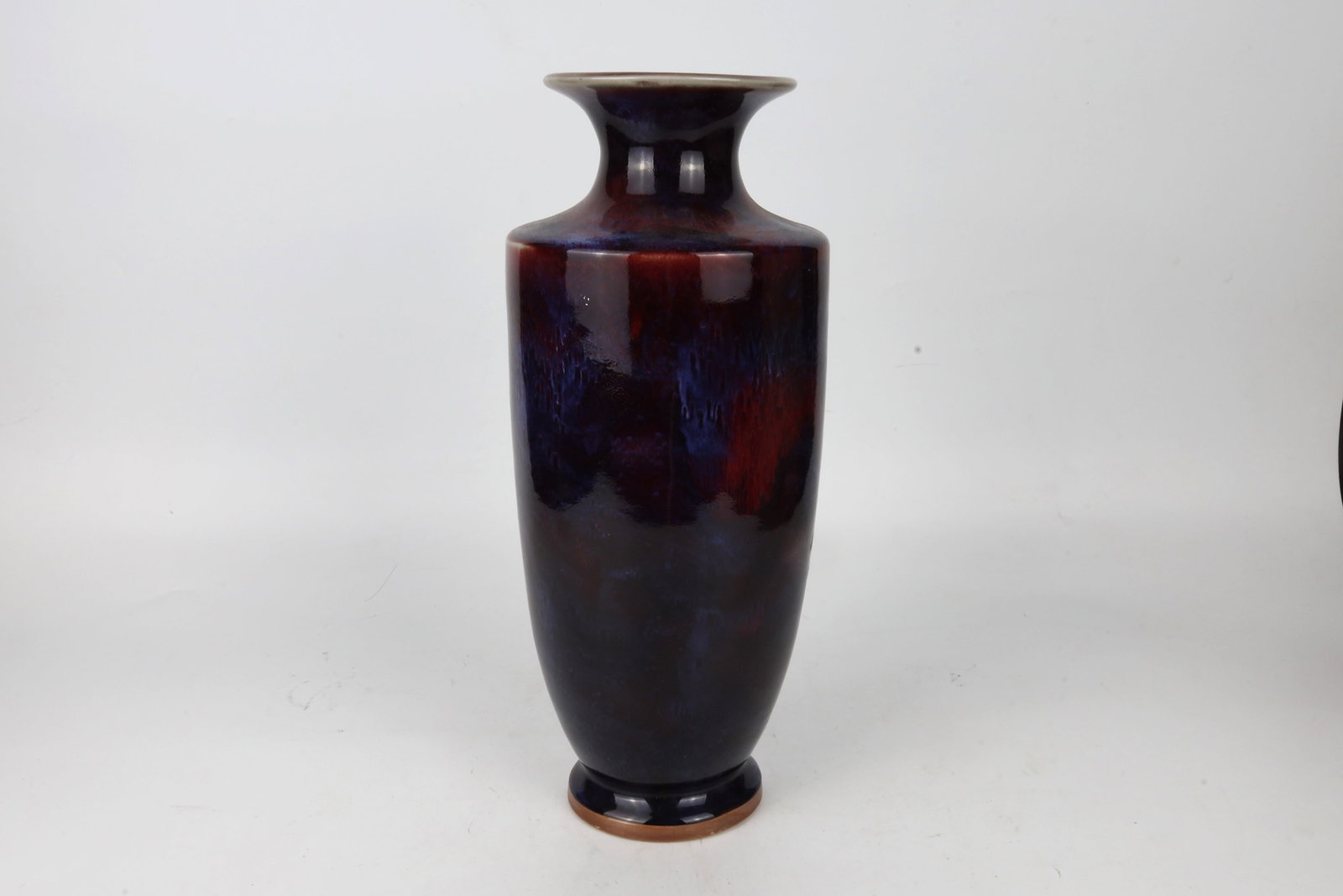 Transmutation Glazed Vase China 20th Century (1 of 4)