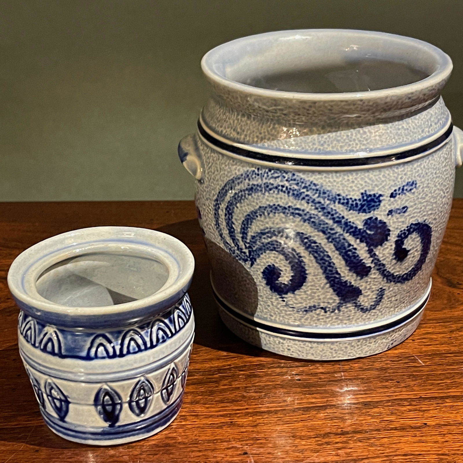 Marzi/Remy German Pottery Stoneware Jam Jars (no lids) (1 of 5)