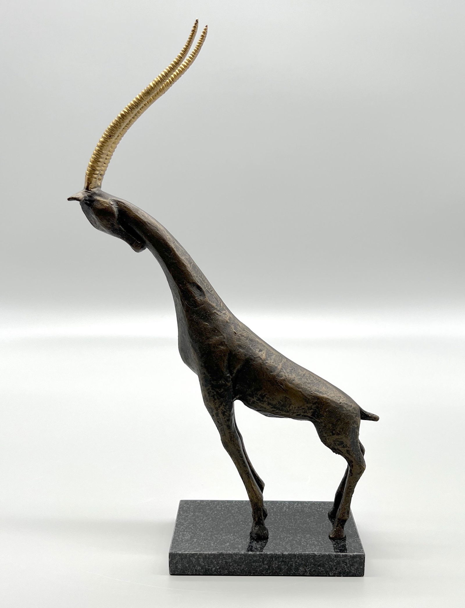 Metal Ibex Sculpture (1 of 4)