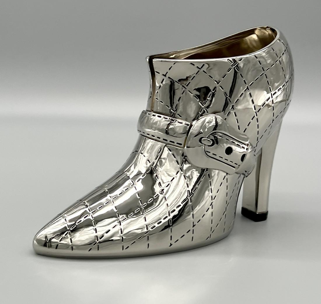 Godinger Silverplate Champagne Bottle Holder (1 of 5)