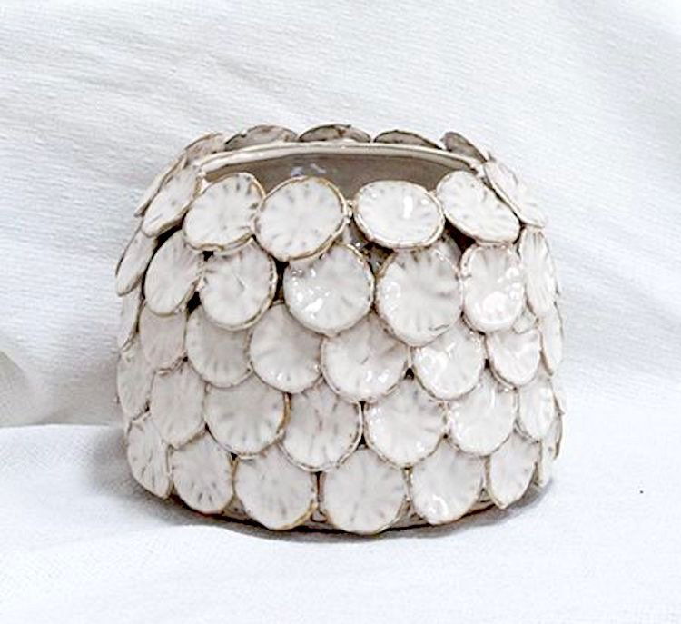 Glazed Ceramic Cachepot (1 of 3)