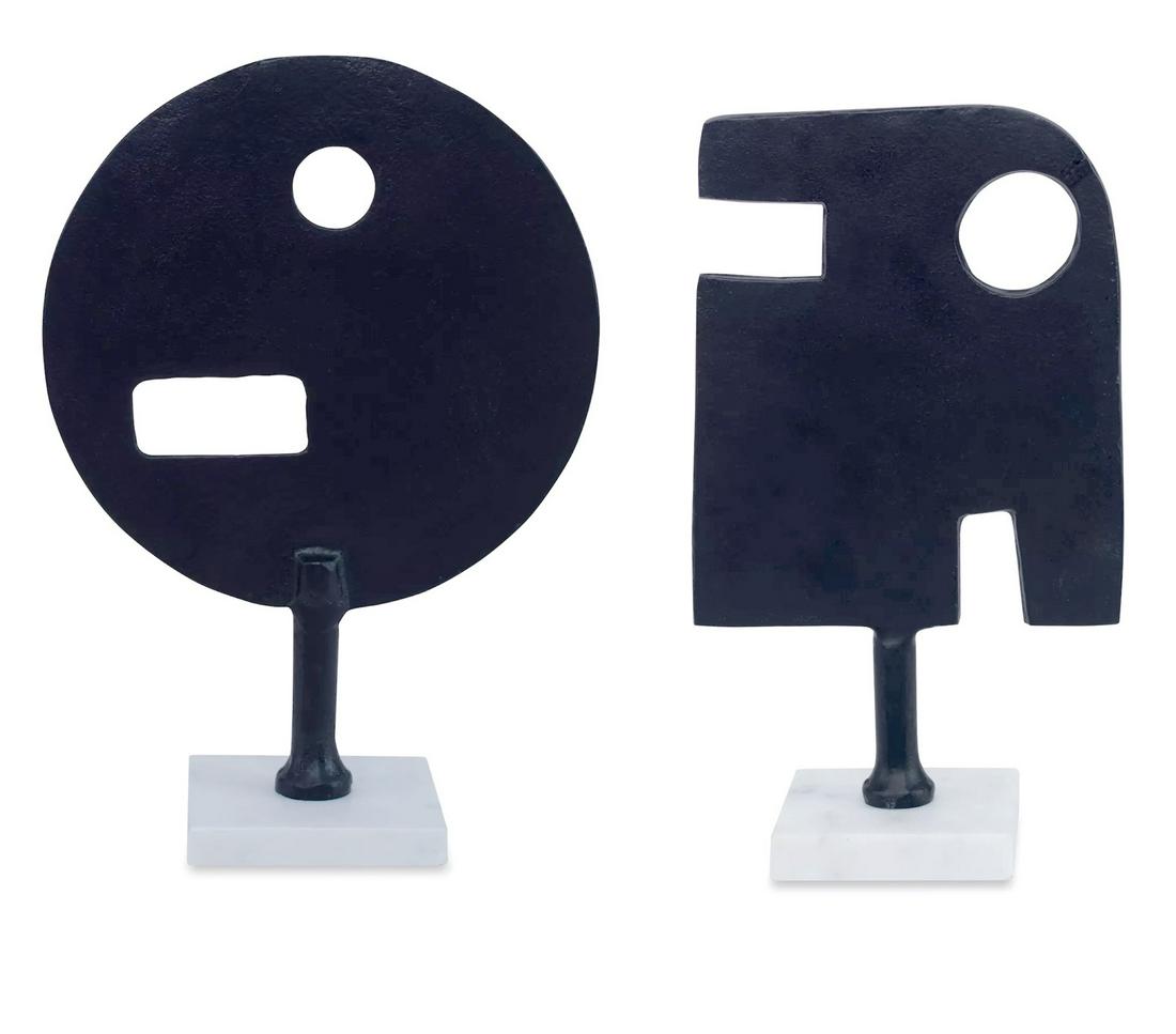 Set of Two Iron Sculptures (1 of 5)