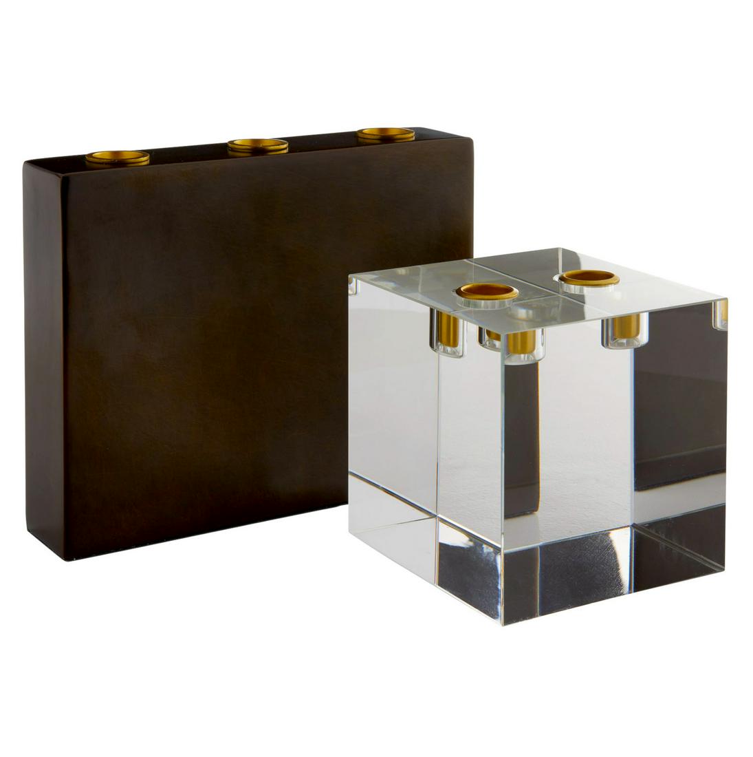 Set of Two Candle Holders (1 of 5)