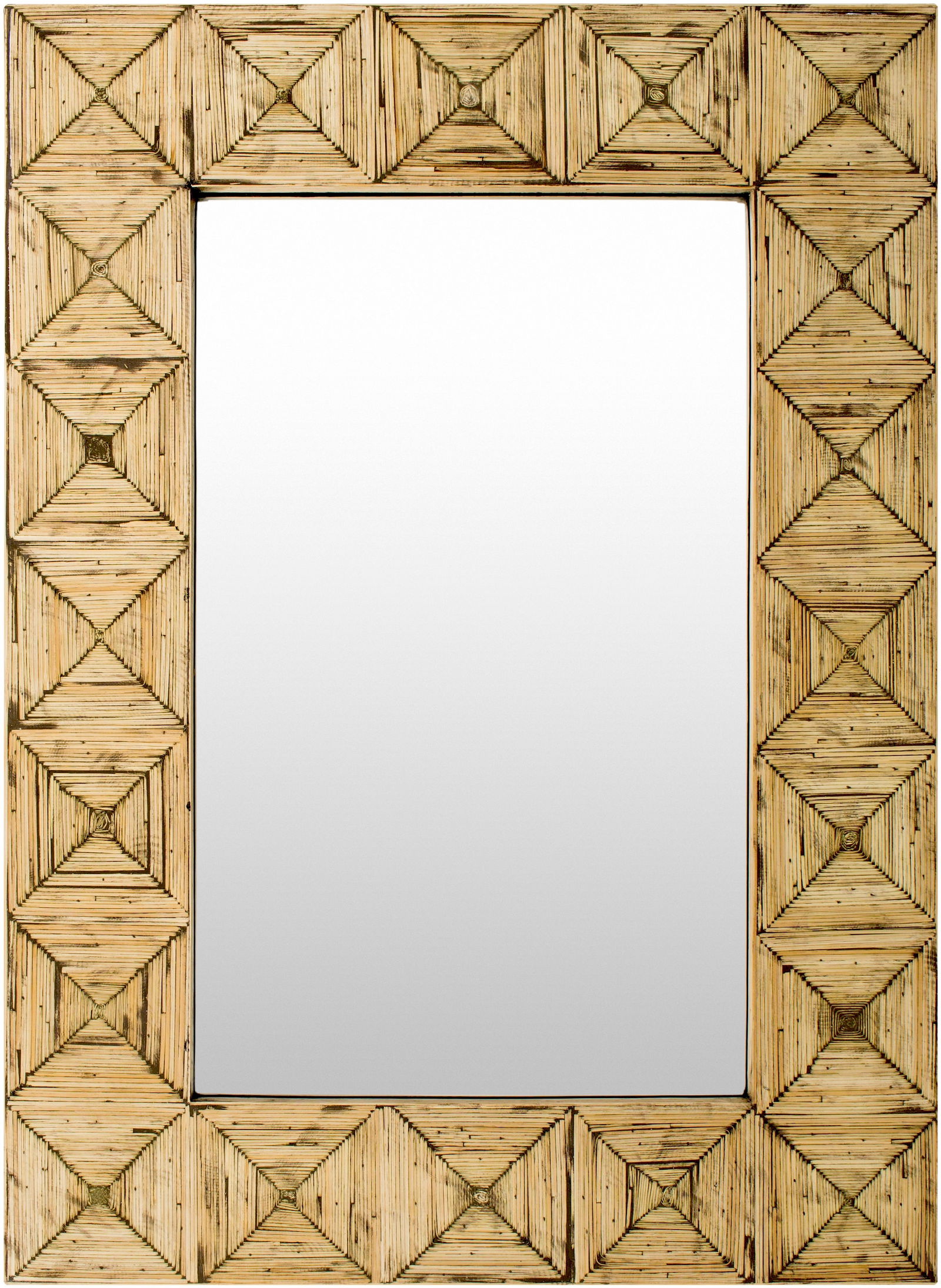 Lacquered Bamboo Mirror (1 of 1)