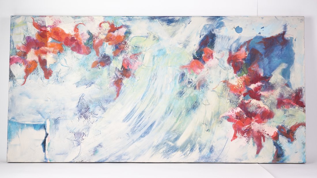 Original Oil Painting by Carolynn Mann: Original oil painting by prominent Atlanta artist Carolynn Mann