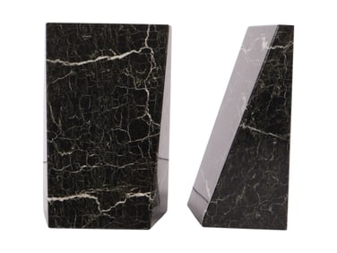 Pair of Bey Berk International Marble Bookends