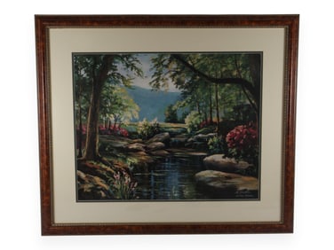 Large Signed and Numbered Print by B Sikes 1995