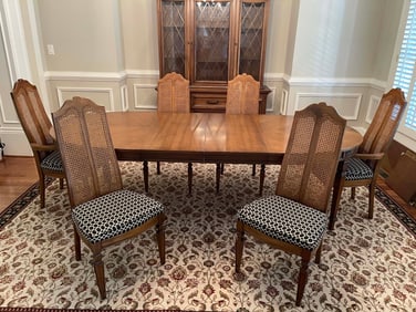 Century Furniture Dining Table & Chairs