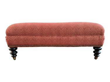 Oversized Upholstered Ottoman by Tommy Bahama Furniture