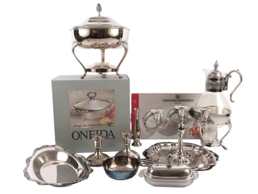 Large Lot of Oneida, International Silver, and Rogers Bros