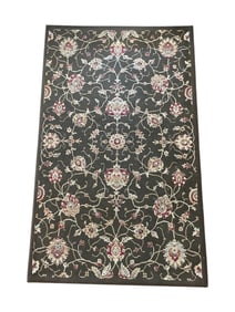 Small Floral Pattern Area Rug