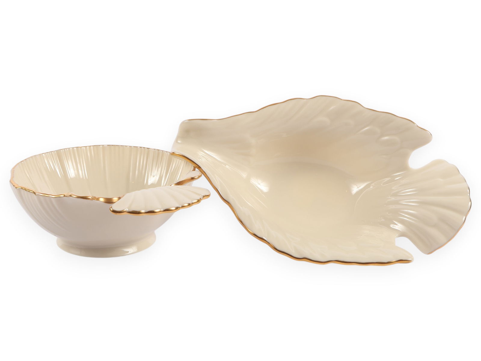 Lenox Ocean Themed Dishes: No damage. Like-new condition.