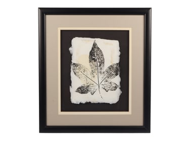 Leaf Themed Framed Print