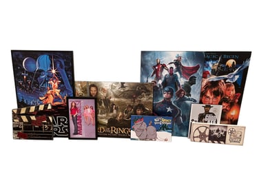 Lot of Home Theater Movie Decor
