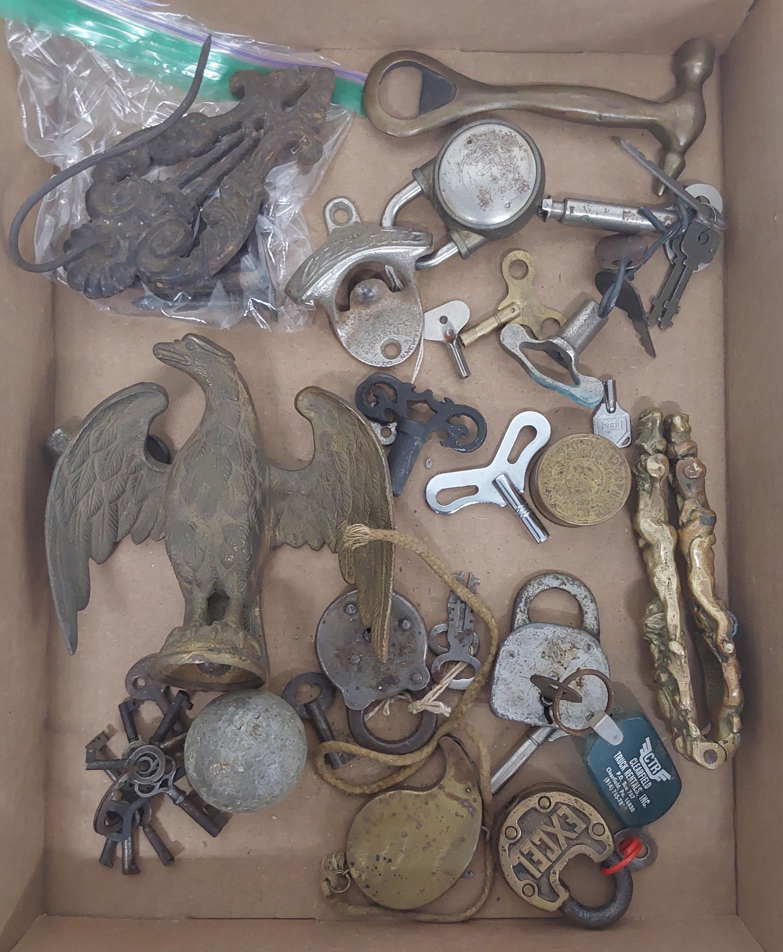 lot of locks, brass and more (1 of 3)
