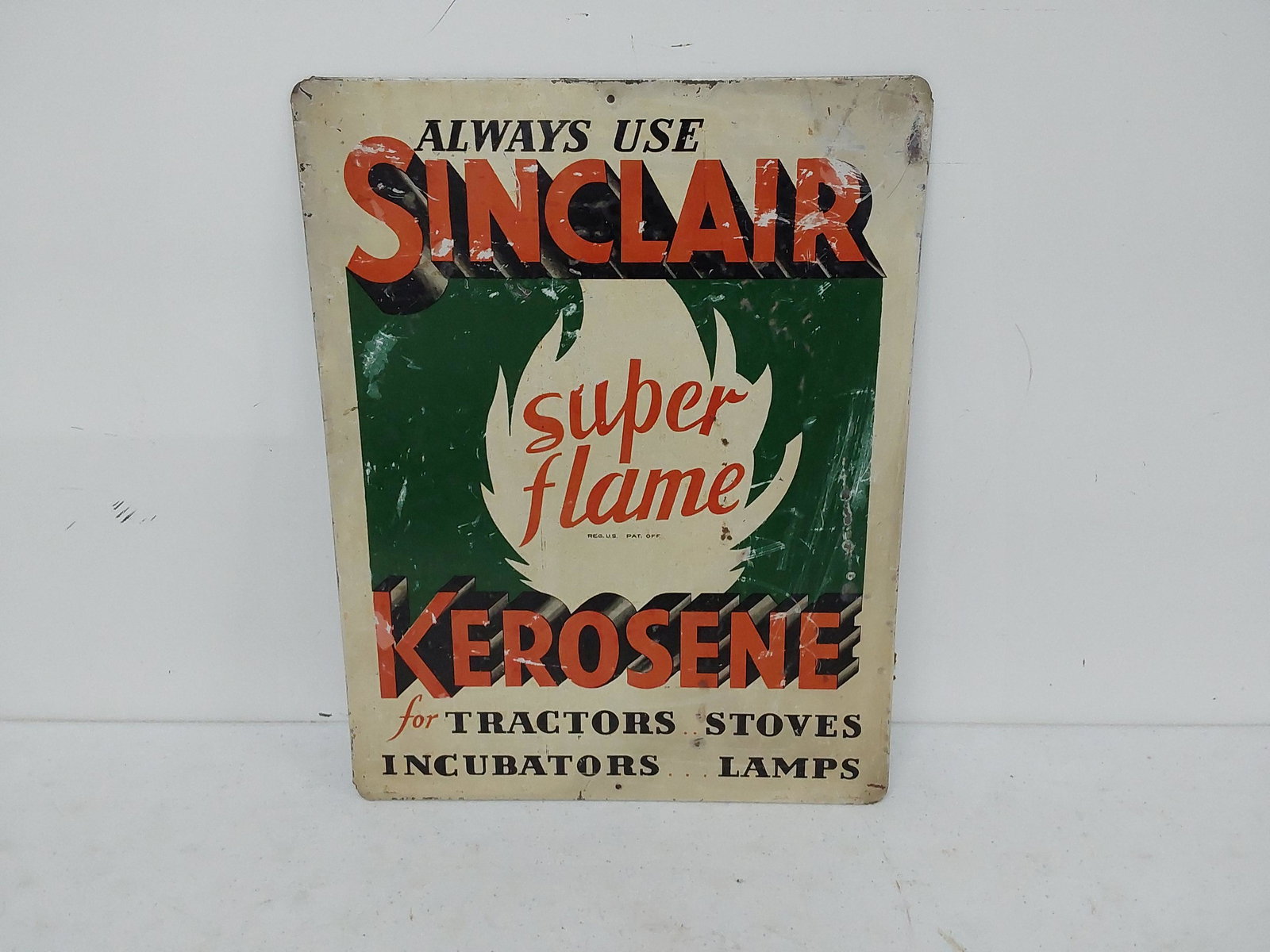 Sinclair Kerosene SST sign (1 of 3)