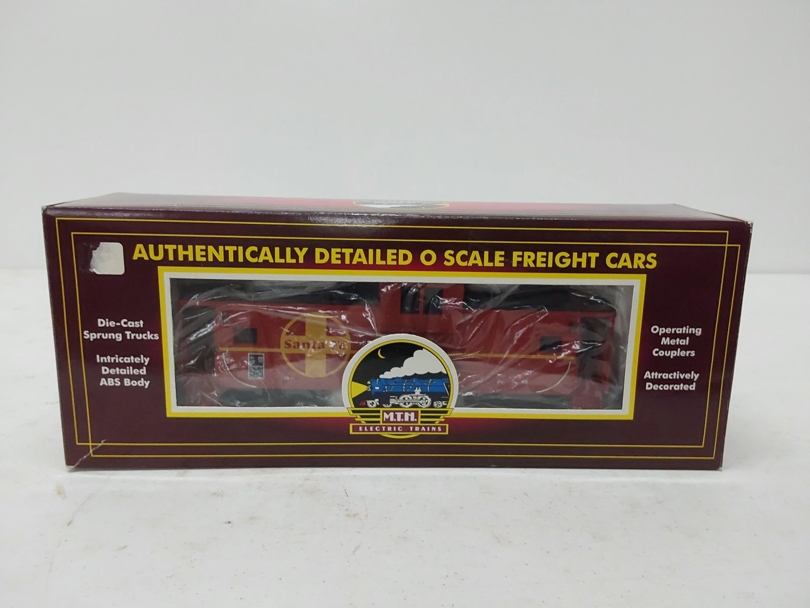MTH: Santa Fe O scale extended vision caboose No. 20-9105L