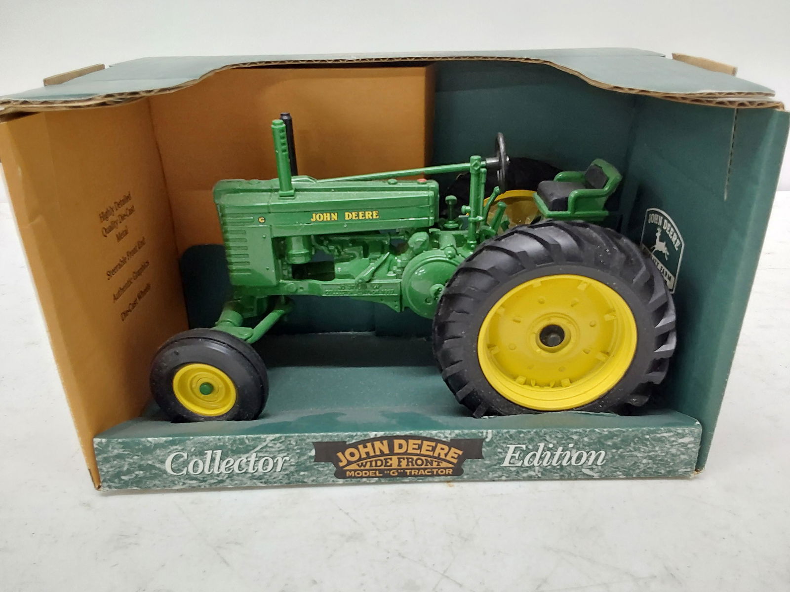 ERTL: John Deere model "G" wide front end tractor - #2377