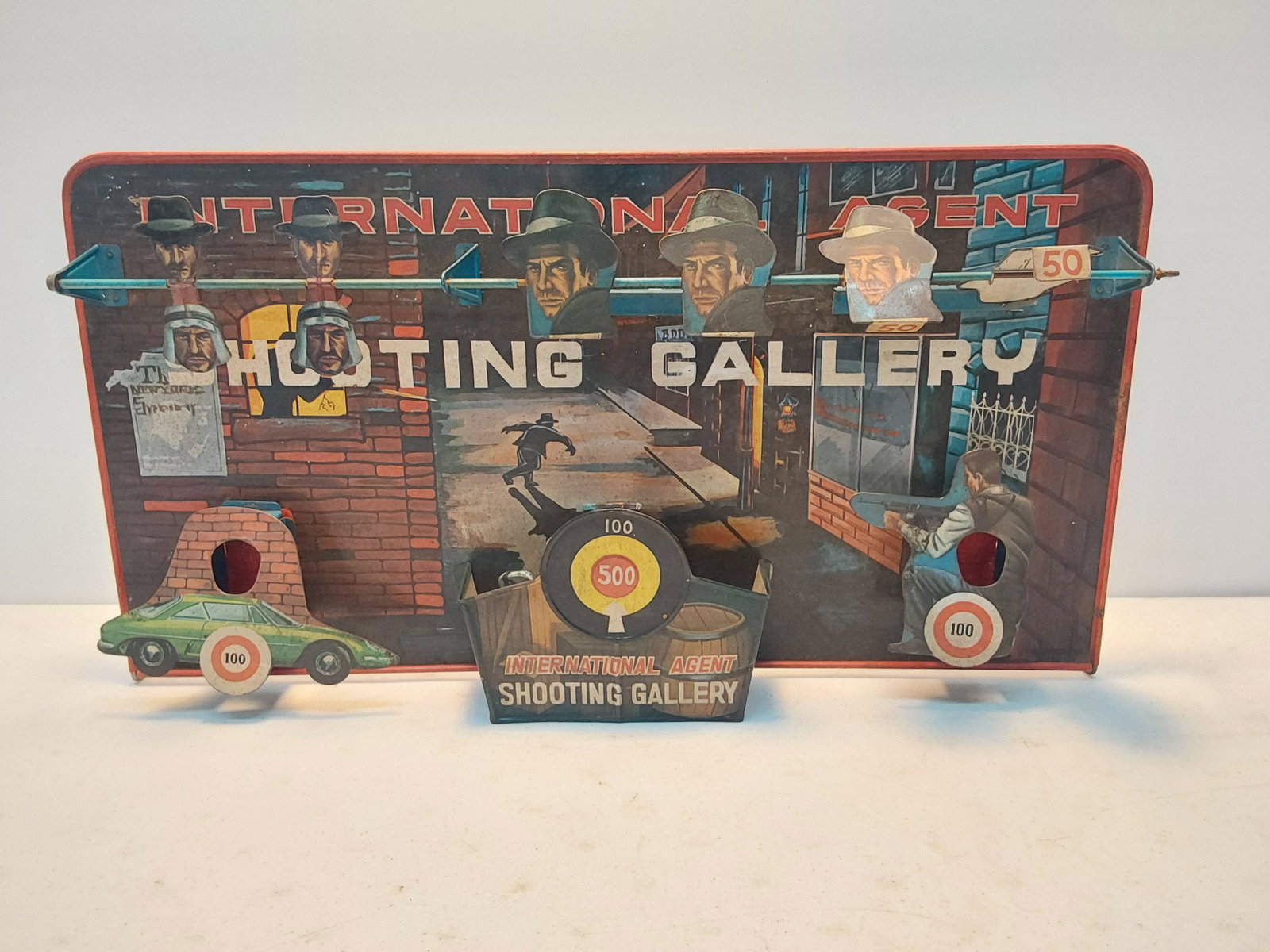 Marx International Agent shooting gallery: works