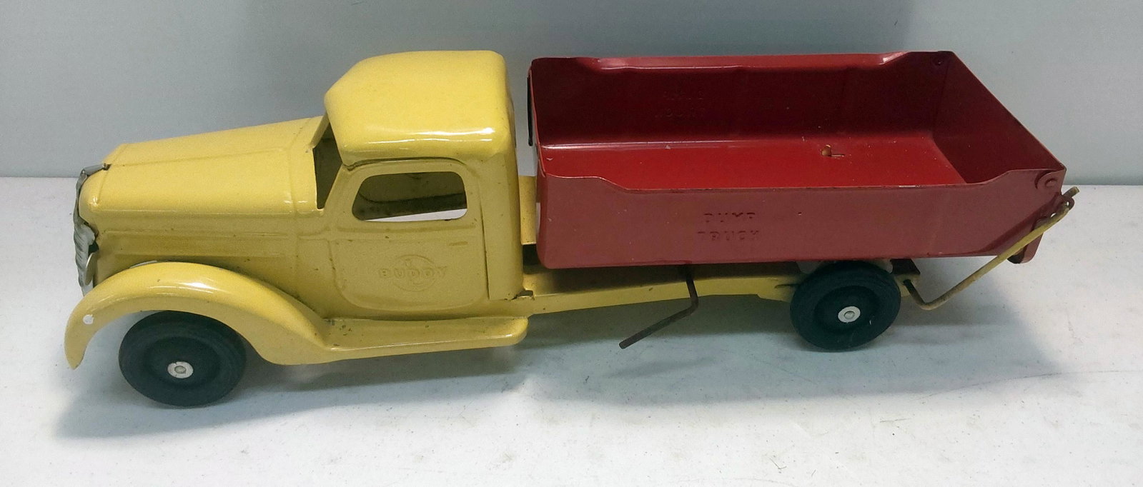 Buddy L: dump truck, restored