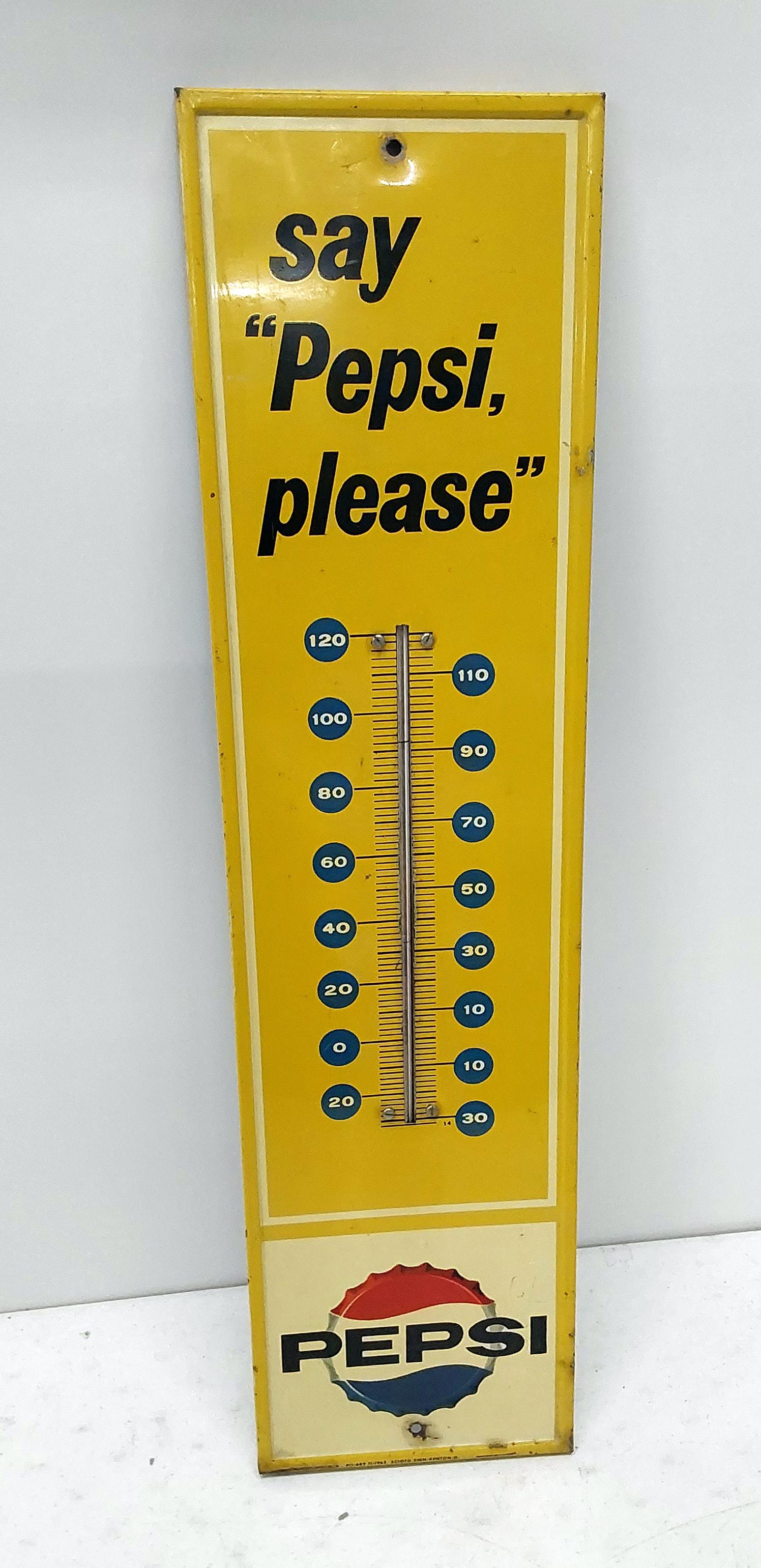 Pepsi-Cola thermometer (1 of 4)