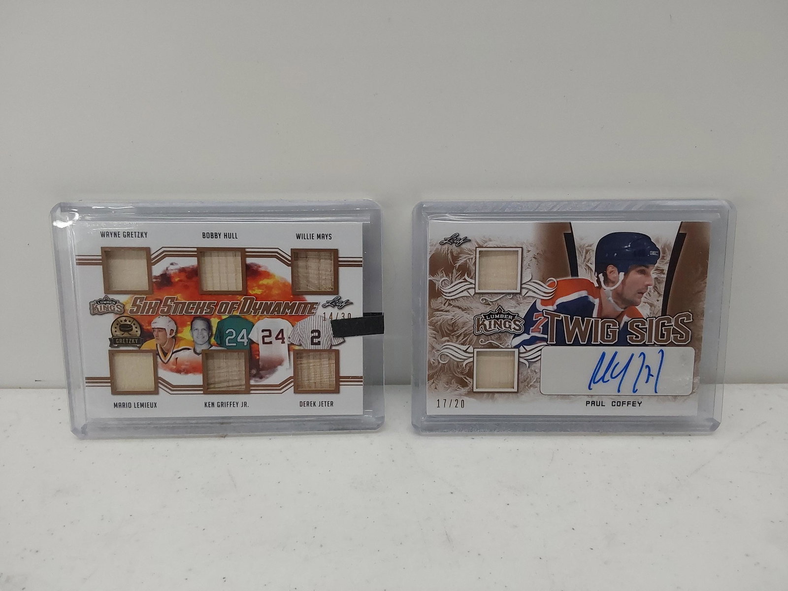 Paul Coffey Autograph Card 17/20, 6 Sticks of Dynamite 14/30 (1 of 2)