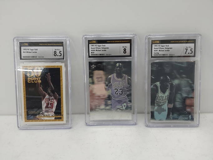 michael jordan graded cards