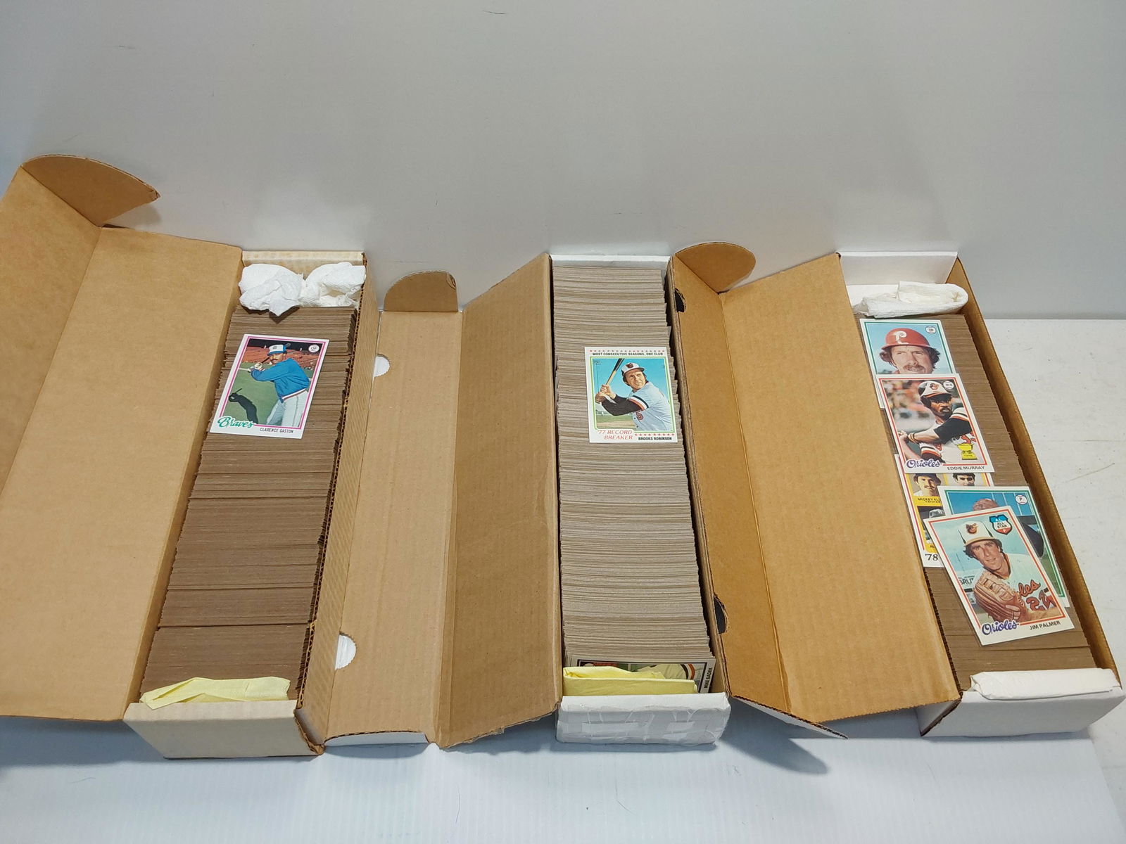 (3) 1978 Topps baseball card sets (1 of 2)