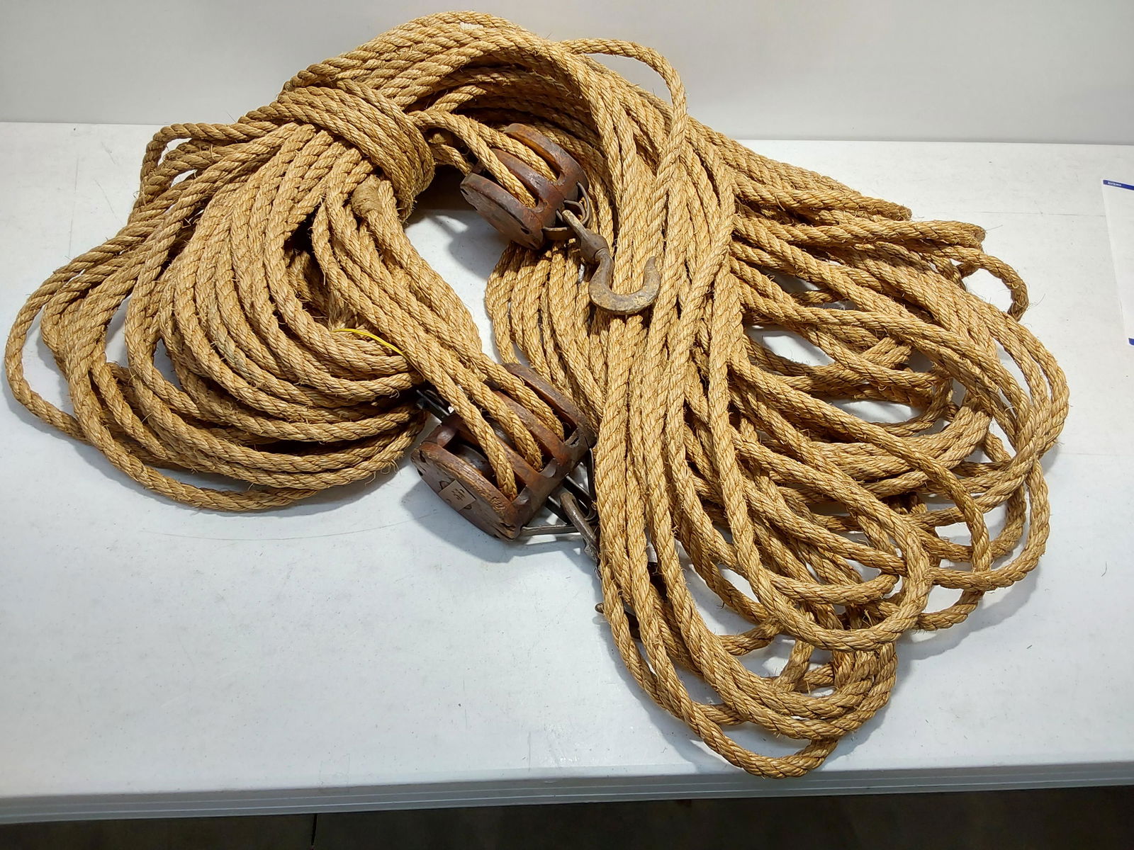 block & tackle (1 of 3)