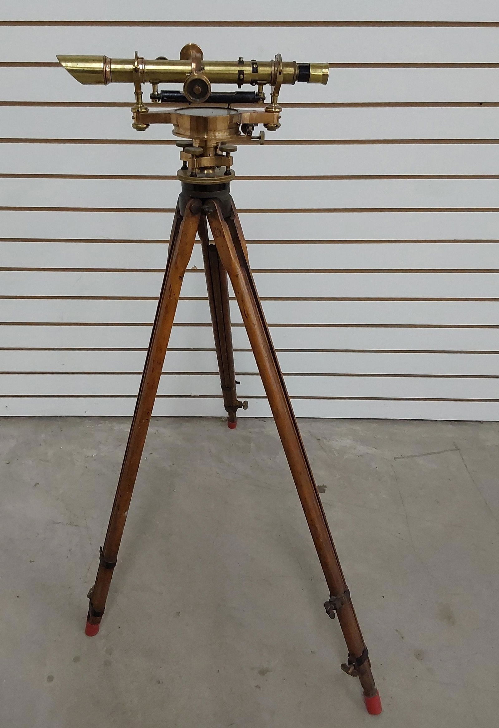 brass surveyor tripod transit level (1 of 2)