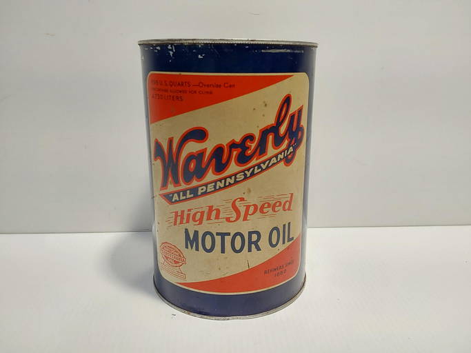 Waverly oil can (0025) on Jan 28, 2023 Freeman Yoder Auctions in PA