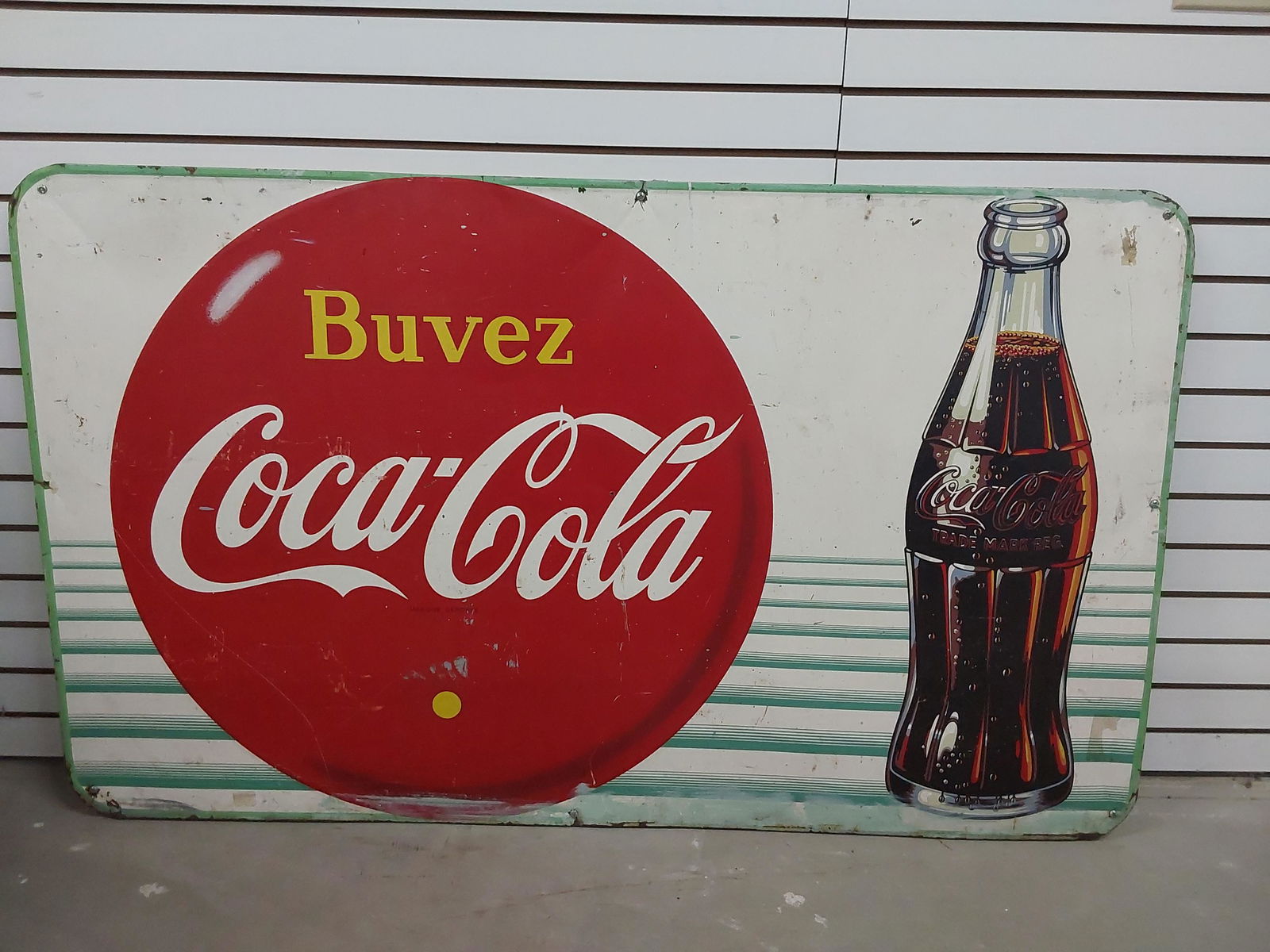 french "Drink" Coca-Cola SST sign (1 of 3)