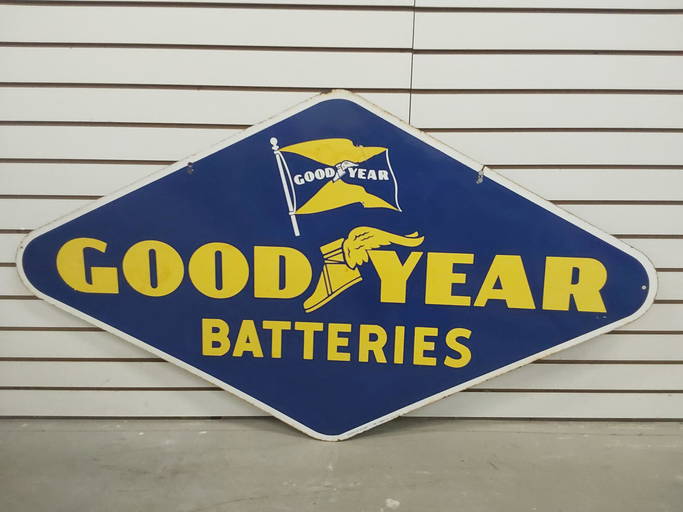 Goodyear Batteries Dsp Sign