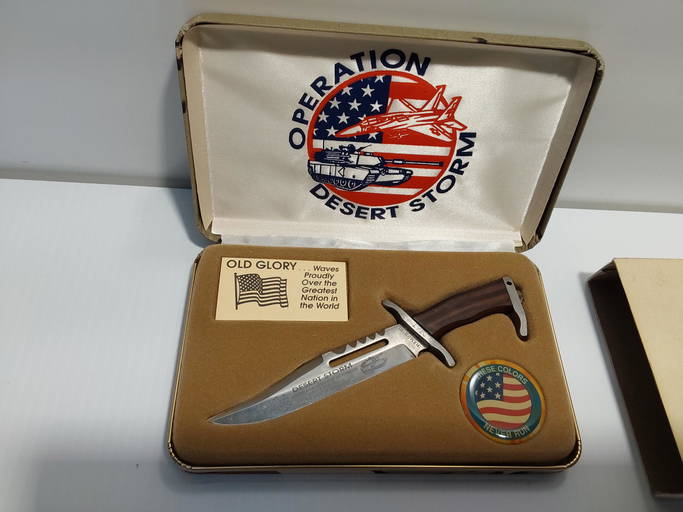 New Operation Desert Storm Rambo Iii Knife