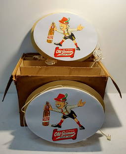 NOS Old German Beer light up signs: New Old Stock.Works with box.