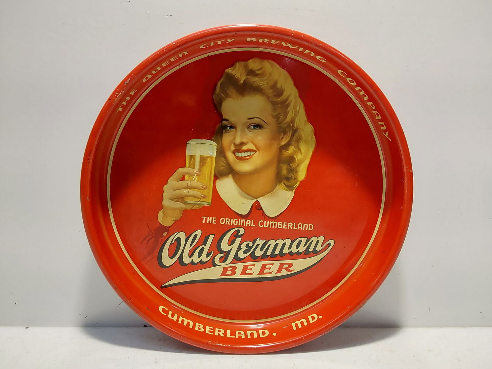 Old German Beer tray (1 of 3)