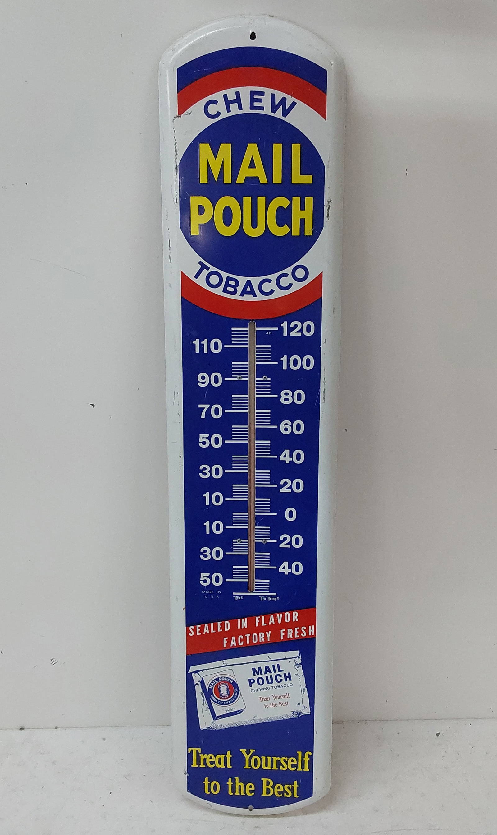 Mail Pouch Thermometer Auction