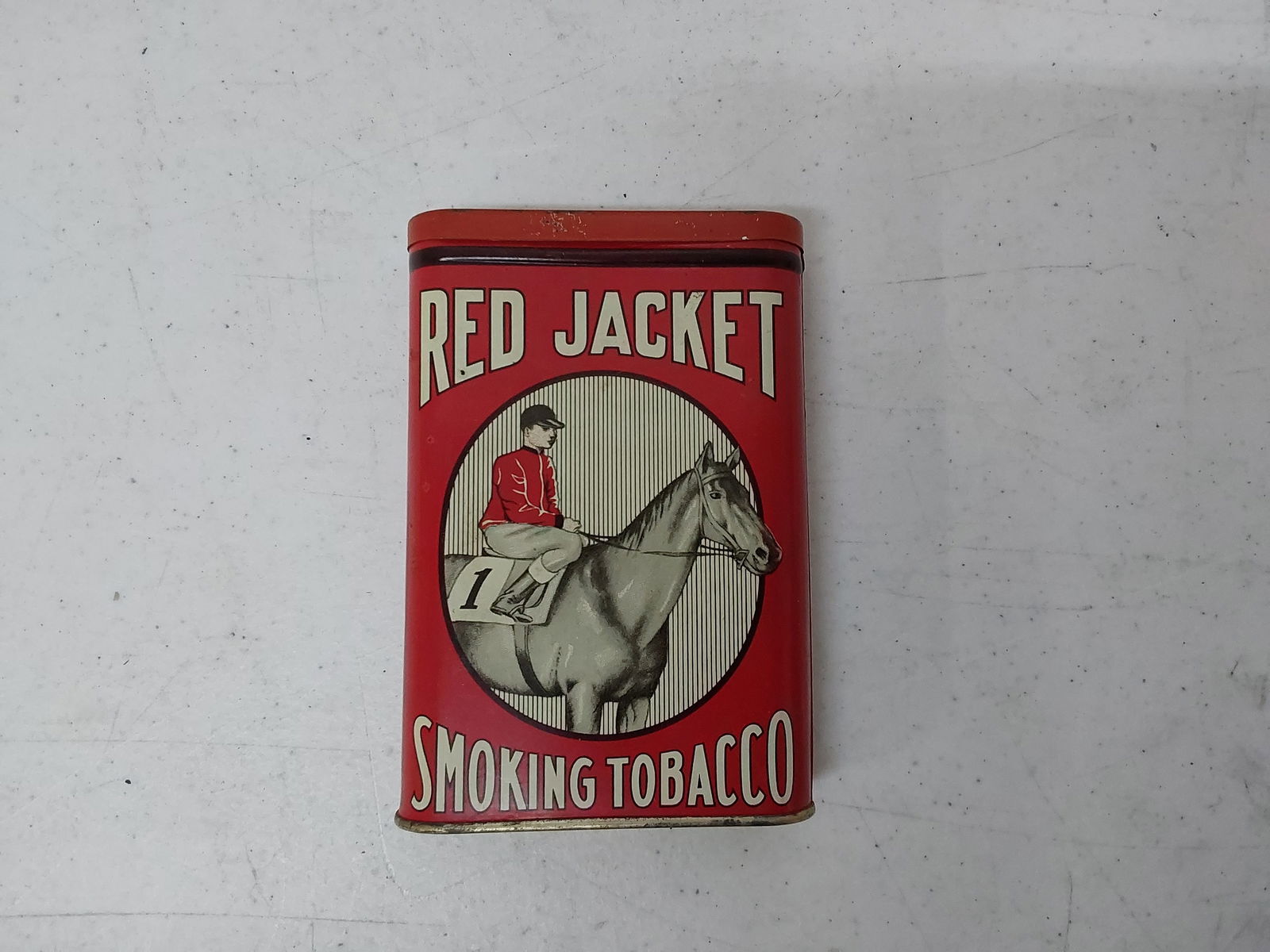 Red Jacket Tobacco tin (1 of 2)